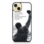 Rocky Quote iPhone 15 Plus Case