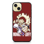 One Piece Luffy Gears 5 iPhone 15 Plus Case