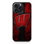 Wisconsin Badgers american football team iPhone 15 Pro Max Case