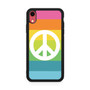 Rainbow peace iPhone XR Case