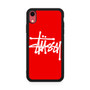 Red Stussy iPhone XR Case