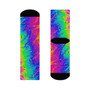 Psychedelic Rainbow Crew Crew Socks