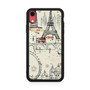 Paris Effel Tower Sketsa iPhone XR Case