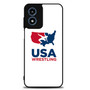 Usa Wrestling League Logo Motorola Moto G Play 2024 Case
