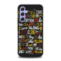 Coldplay Lyrics 2 Samsung Galaxy A54 5G Case