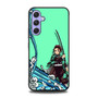 Demon Slayer Tanjiro Water Breath Samsung Galaxy A54 5G Case