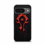 Warcraft With Wooden Pattern Background Google Pixel 9 Case