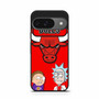 Bulls X Rick n Morty Google Pixel 9 Case
