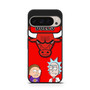 Bulls X Rick n Morty Google Pixel 9 Pro Case