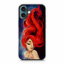 ariel the little mermaid art iPhone 16 Plus Case