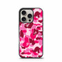 Bape Pink Camo iPhone 16 Pro Case