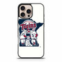 Baseball Twins iPhone 16 Pro Max Case