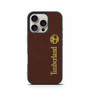 Brown Colored Timberland iPhone 16 Pro Case