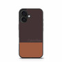 Calvin Klein Brown Mix iPhone 16 Case