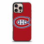 Montreal Canadiens All Red iPhone 16 Pro Max Case