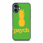 Pineapple Psych Yellow iPhone 16 Plus Case