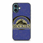 Colorado Rockies 3 iPhone 16 Plus Case