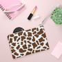 Moo Brown Cow Pattern Woman Bag