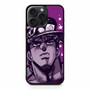 Jojo's Bizarre Adventure Jotaro in Purple iPhone 15 Pro Max Case