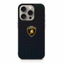 Lamborghini carbon style iPhone 15 Pro Case