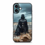 Darth Vader Star Wars in Beach iPhone 16 Plus Case