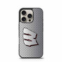 Wisconsin Badgers Football Metal iPhone 16 Pro Case