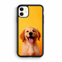 Cute puppy laughing iPhone 11 Case