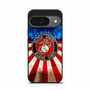 United States Marine Corps on USA Flag Google Pixel 9 Series Case