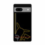 Pikachu pokemon line Google Pixel 7 Series Case