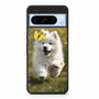 Cute puppy catching butterfly Pixel 8 Pro Case