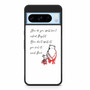 Winnie the pooh love quote Pixel 8 Pro Case