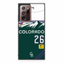 Colorado rockies jersey Samsung Galaxy Note 20 Ultra 5G Case