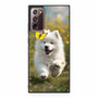 Cute puppy catching butterfly Samsung Galaxy Note 20 5G Case