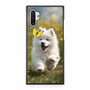 Cute puppy catching butterfly Samsung Galaxy Note 10+ 5G Case