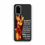 Big Mouth Quotes Samsung Galaxy S20 Case