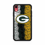 Greenbay packers scratch iPhone XR Case