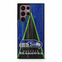 Seattle Seahawks Wood Art Samsung Galaxy S22 Ultra Case