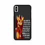 Big Mouth Quotes iPhone X | iPhone XS Max case