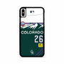 Colorado rockies jersey iPhone X | iPhone XS Max case