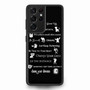 All Disney QUOTES Samsung Galaxy S21 Ultra Case