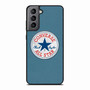 blue texture converse Samsung Galaxy S21 Case