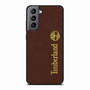 Brown Colored Timberland Samsung Galaxy S21 Case