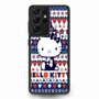hello kitty cute aztec Samsung Galaxy S21 Ultra Case