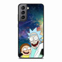 Rick and Morty in Space Samsung Galaxy S21 Case