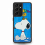 Snoopy In Rain Samsung Galaxy S21 Ultra Case