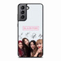 Black Pink Signature 4 Samsung Galaxy S21 Case