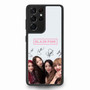 Black Pink Signature 4 Samsung Galaxy S21 Ultra Case