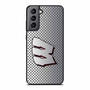 Wisconsin Badgers Football Metal Samsung Galaxy S21 Case
