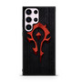 Warcraft With Wooden Pattern Background Samsung Galaxy Ultra Case