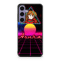 Evangelion Asuka Retrowave Samsung Galaxy S24 Case